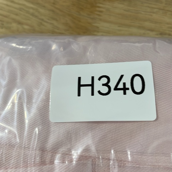 NEW Lauren Ralph Lauren Women's 14W Plus Size Linen-Blend Cropped Pink Opal Pant - Picture 8 of 8